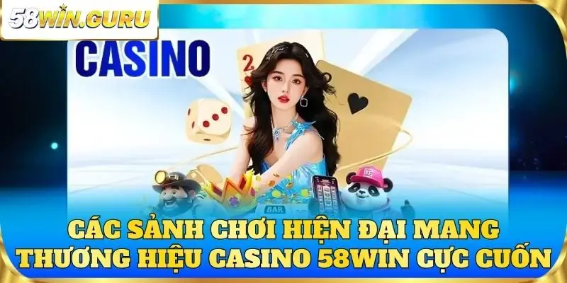 Các sảnh chơi hiện đại mang thương hiệu cực cuốn