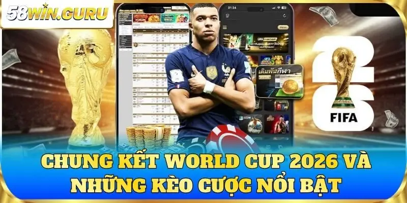 Chung kết World Cup 2026 và những kèo cược nổi bật