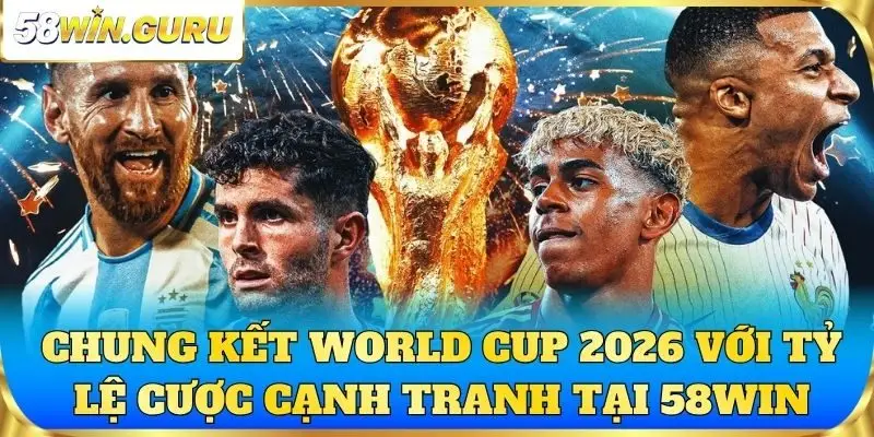 Chung kết World Cup 2026 với tỷ lệ cược cạnh tranh